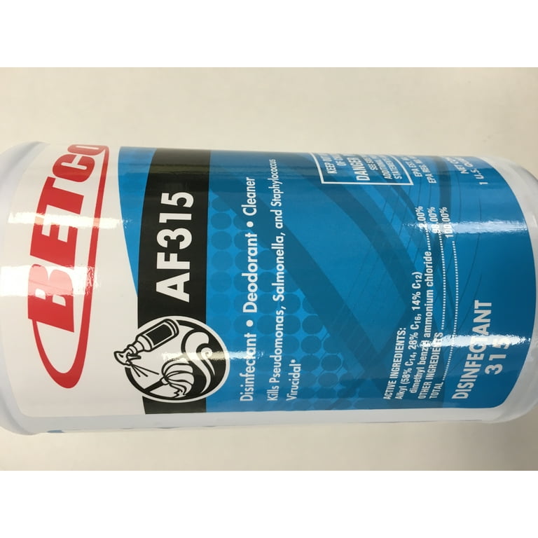AF315 Disinfectant Cleaner, Citrus Floral Scent, 32 oz Bottle, 12/Carton AF315 Disinfectant Cleaner, Citrus Floral Scent, 32 oz Bottle, 12/Carton