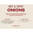 thumbnail image 4 of Sarson's Hot & Spicy Silverskin Onions Pickle 460g (Pack of 3), 4 of 6