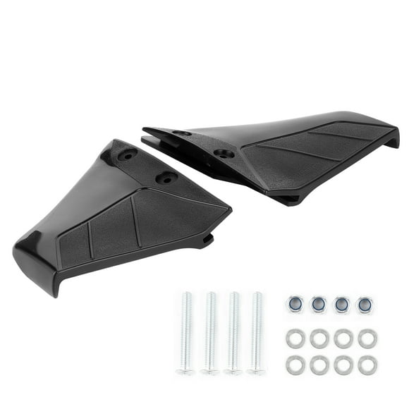 Hydrofoil Stabiliser, ABS Marine Hydrofoil UV Proof Simple Installation Wear 1 Pair Black For 4-50HP Outboard