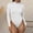 White, variant on Baqcunre One Piece Jumpsuits For Women Women'S Autumn And Winter Bottoms Long Sleeved Zipper Bodysuit Womens Shorts Women'S Pants Black L