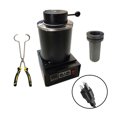 thumbnail image 1 of Melting Furnace 2kg Portable Graphite Crucible Furnace High Temperature Small Metal Melting Furnace 1400W, 1 of 6