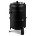 thumbnail image 6 of Durable Black Iron Spray Smoker Carbon Grill 80x41x48cm Portable Design, 6 of 29