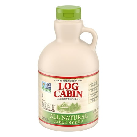 Log Cabin All Natural Table Syrup, 22 fl oz