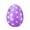 Purple, variant on Easter Inflatable Eggs Outdoor Decorations 19.69inch Large Bunny Colorful Eggs Inflatable Ornaments Blow Up Easter Eggs Hanging Decorations for Yard Garden Holiday Party Home Decor
