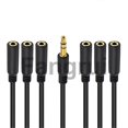 thumbnail image 5 of For 5port 35 Female Jack Headphone Cable Stereo For Pc Tv Mp3 Speaker, 5 of 5