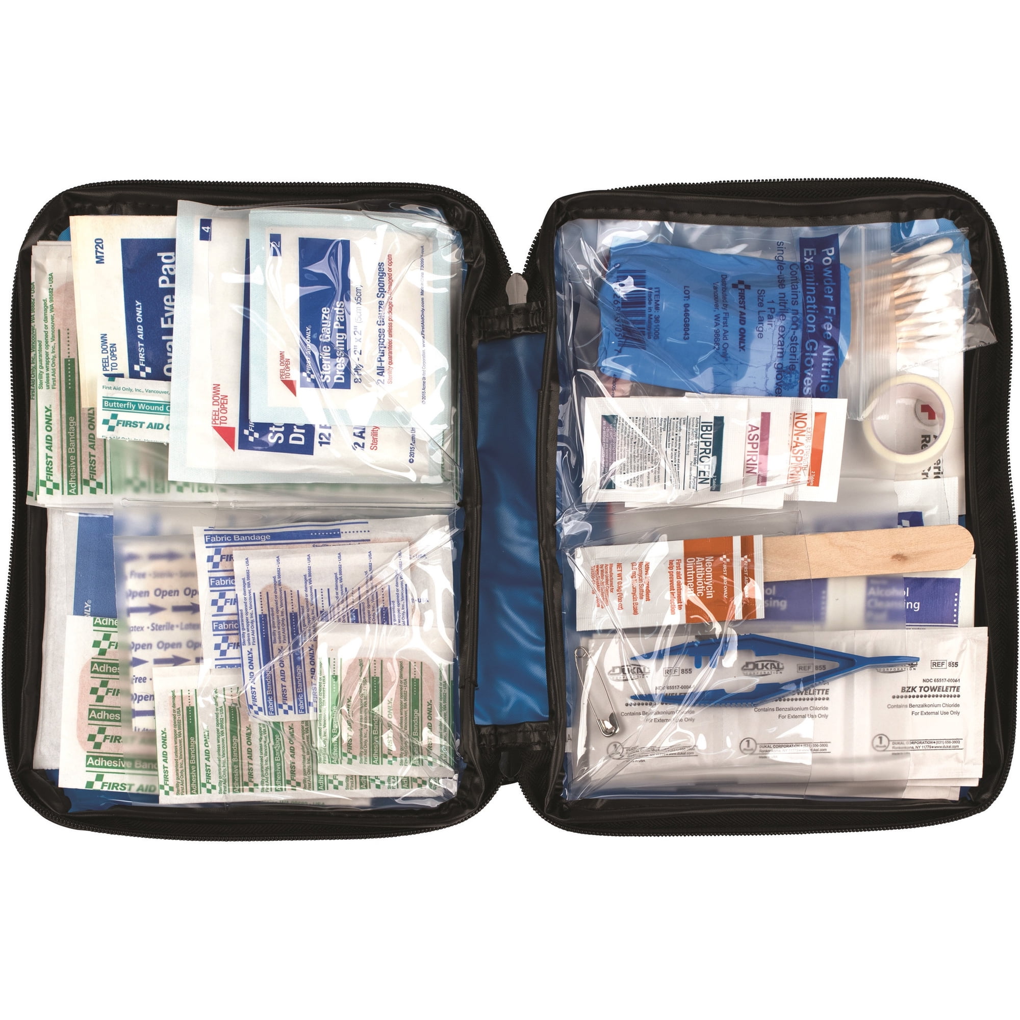 First Aid Only, FAO428, 131-piece Essentials First Aid Kit, 1 Each, Blue
