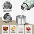 thumbnail image 3 of 20 Oz Sunflower Coffee Tumbler Double Wall Insulated Stainless Steel Water Bottle | Metal Reusable Thermoses Flask with Cup Cap | Leak & Sweat Proof with Anti-Dust Lid, 3 of 7