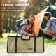 thumbnail image 4 of Bolsa plegable herramienta de mano organizador de hardware de cojinete de carga pesada para acampar caqui JShteea Para Estrenar, 4 of 8