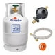 thumbnail image 1 of Tanque De Gas 10kg Lp Vacío Cilindro+regulador Gas+manguera, 1 of 4