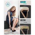 thumbnail image 3 of Banco de almacenamiento plegable carga 300 kg 120 L 110 x 38 x 38 cm Negro, 3 of 7