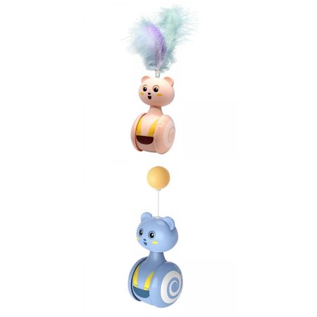 2x Tumbler Toy Interactive Kitten Toys Toys Playing