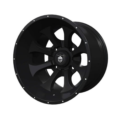 Pro Armor 1523728-458 Matte Black 15" x 10" R15 Rear Knight Wheel Rim Polaris OEM General