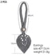 thumbnail image 2 of Paquete de 2 sujeciones tejidas con cuerda para atar cortina para Gris Zulema Cuerda de corbata de cortina, 2 of 6