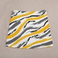 thumbnail image 4 of Brush Textured Skirt Female Yellow And Black Vintage Mini Skirts Summer Harajuku High Wais, 4 of 7
