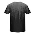 thumbnail image 4 of M-5XL Short Sleeve T Shirts for Men Big & Tall Crewneck Tshirts Plus Size Pullover Slim Casual Gradient Printed Basic Going Out Tees Tops, 4 of 5