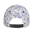 thumbnail image 6 of Naloa Original Classic Low Profile Hat Men Women Baseball Cap Dad Hat Adjustable Unconstructed Floral Butterfly Print Cap, 6 of 9