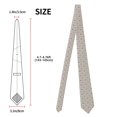 thumbnail image 2 of Fotbe Cute Flower Corbata Clásica para Hombre con Estampado – Corbata de Seda Jacquard Tejida, para Negocios, Bodas y Eventos Formales, 2 of 7