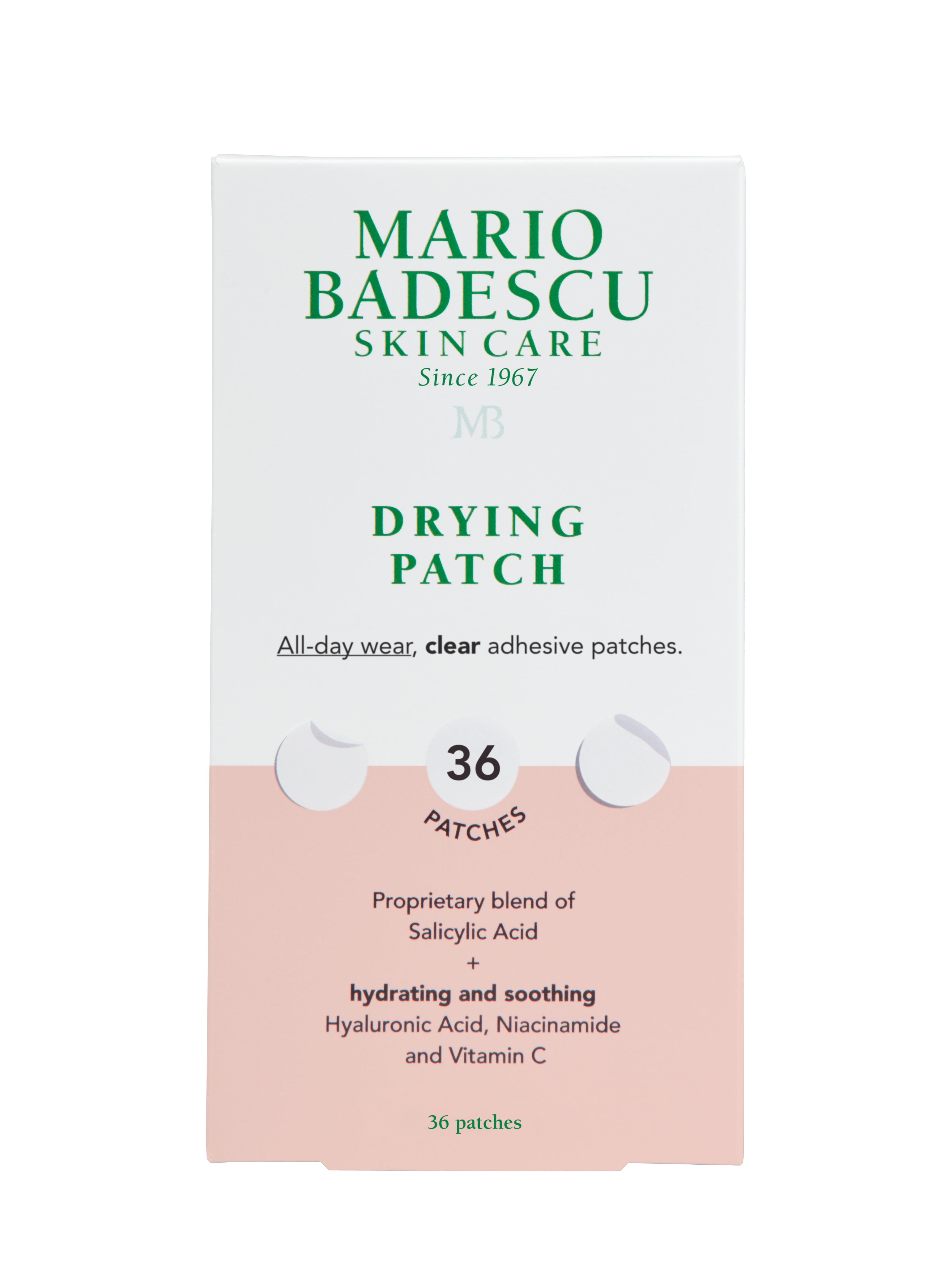(2 pack) Mario Badescu Drying Patch Acne Treatment, Clear Acne Skin Care Patches, 36 Piece