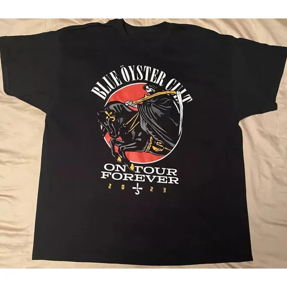 VINTAGE Blue Öyster Cult - On Tour Forever 2023 T-shirt Classic Unisex Tee S-5XL.webp