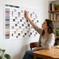 thumbnail image 2 of 2026 Full Year Wall Calendar Calendar 2026 Calendar For Home School Work Study Paper Folded, 2 of 9