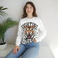 thumbnail image 2 of Fighting Tigers School Spirit Sweatshirt, Vintage Tiger Lover Pullover Gift, 2 of 6
