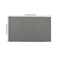 thumbnail image 2 of Minkissy 1Pcs Non-slip Mat for Smooth Floors Fix Carpets in Place Simple Design Grey Rectangle Silicone Polyester, 2 of 5