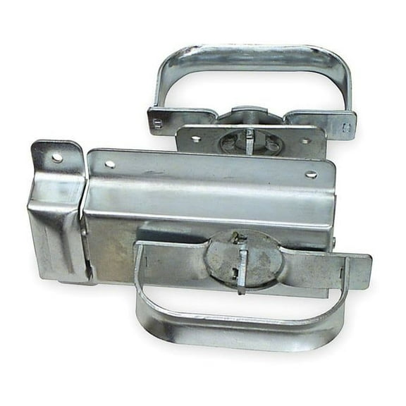 Manufacturer Varies Swinging Door Latch,4-3/4 In. W,Silver 1RBW7