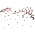 thumbnail image 1 of DPTALR One-meter Wall Stickers Plant Flowers Lavender Wall Stickers Toilet Stickers Background Wall Toilet Decorative Wall Stickers Self-adhesive Wall Stickers, 1 of 3