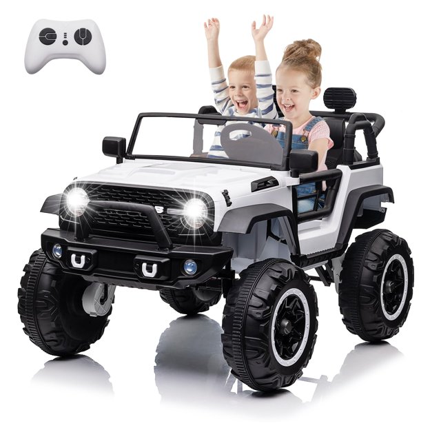 Camión GarveeLife para niños Ride On Toy, 24 V, 2 plazas y 4 ruedas