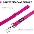 thumbnail image 5 of azuza 3 Pack Nylon Dog Leashes Strong & Durable Basic Leash 4/5/6 FT, 5 of 10