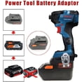 thumbnail image 2 of Adapter For AEG-18V Li-ion Battery Converter Compatible with Bos*ch 18v Power Tool, 2 of 4
