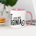 thumbnail image 4 of CafePress - West Virginia Mug - 11 oz Ceramic Mug - Novelty Coffee Tea Cup, 4 of 6