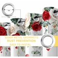 thumbnail image 6 of Valentines Blackout Curtains for Bedroom/Living Room, Thermal Insulated Kitchen Curtains, Love Heart Spring Floral Botanical Grommet Darkening Window Treatment Drapes 42"x63"x2, 6 of 8