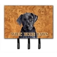 thumbnail image 1 of Carolines Treasures SC9136TH68 6 x 9 In. Labrador Wipe your Paws Leash or Key Holder, 1 of 2