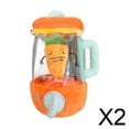 thumbnail image 1 of 2x Juguete exprimidor de zanahoria de peluche, dibujo animado, creativo muñeco de zanahoria giratorio con cordón, juguete de peluche de zanahoria para, 1 of 8