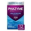 Phazyme Maximum Strength Gas & Bloating Relief, Gas Relief Works in Minutes, 12 Fast Gels