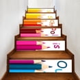 thumbnail image 2 of Autocollant de Sol en PVC de Haute Qualité, Autocollant d'Escalier, Résistant pour Maison Escalier, 2 of 8