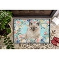 thumbnail image 2 of Ragdoll Spring Flowers Door Mat, 2 of 4