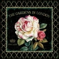 thumbnail image 2 of Audit, Lisa 15x15 Black Ornate Wood Framed with Double Matting Museum Art Print Titled - Garden View VII, 2 of 4