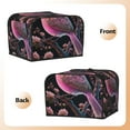 thumbnail image 3 of Balery Bird 2 Pattern Oven Cover Kitchen Bread Machine Protector, 4 Slice Toaster Cover for Home, Anti Dust Fingerprint Coaster Cover, 3 of 7