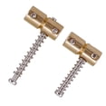 thumbnail image 4 of Lefu 4Pcs 4String Guitar Bridge Saddles For Electric Guitar Bass Replacement Parts, 4 of 10