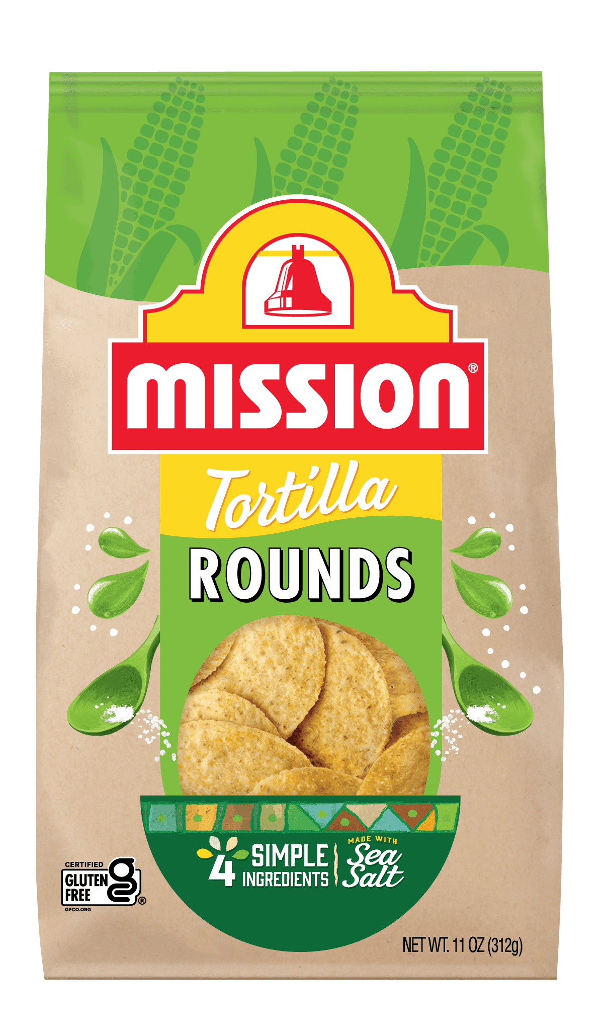 Mission Tortilla Chips Rounds, 11 OZ