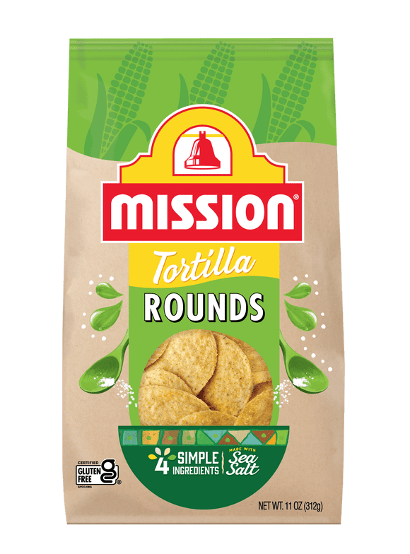 Mission Tortilla Chips Rounds, 11 OZ