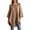 Khaki, variant on Knit Women Poncho Cape Style Crewneck Batwing Loose Fit Pullover Asymmetrical Winter Casual Sweater Free Size