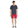 thumbnail image 2 of George Men’s Cozy Fleece Lounge Shorts with Zipper Pocket, 2 of 5