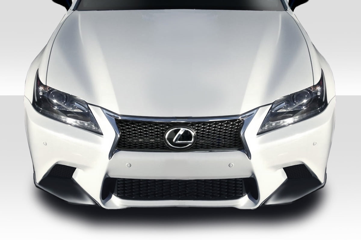 Compatible With Replacement For 13 14 15 Lexus Gs F Sport Duraflex X 5 Front Splitter 2 Piece Brightt Frp Walmart Com Walmart Com