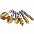 thumbnail image 3 of New Countersink Tool Bit Set 1/4'' Hex Shank Counter Sink For Steel Metal Wood B, 3 of 6