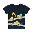 thumbnail image 4 of Cm-Kid Toddler Boys Dinosaur T Shirts 2 Pack Set Short Sleeve Tees 3T, 4 of 6