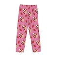 thumbnail image 3 of Lsque Strawberry Cake Print Men's Pajama Pants, Lounge Pant - Comfortable Home Wear,Elastic Waistband, Stylish Design-X-Large, 3 of 9