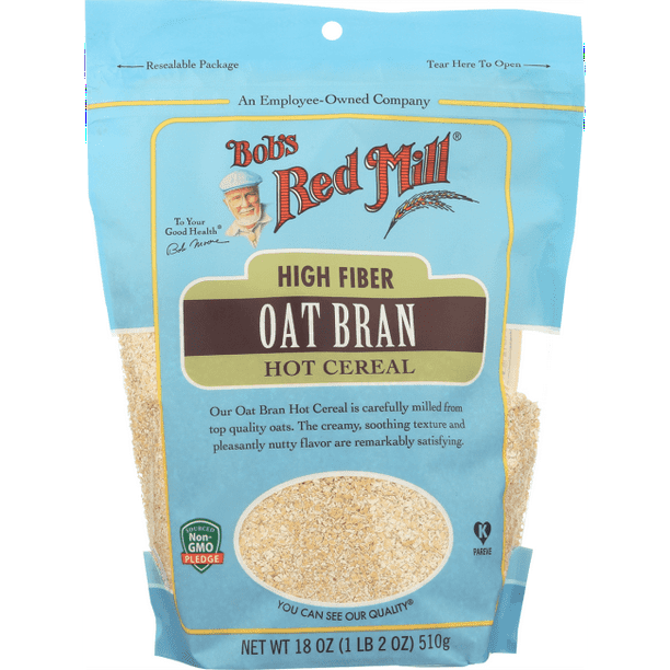 Bob's Red Mill Oat Bran Hot Cereal, 18ounce